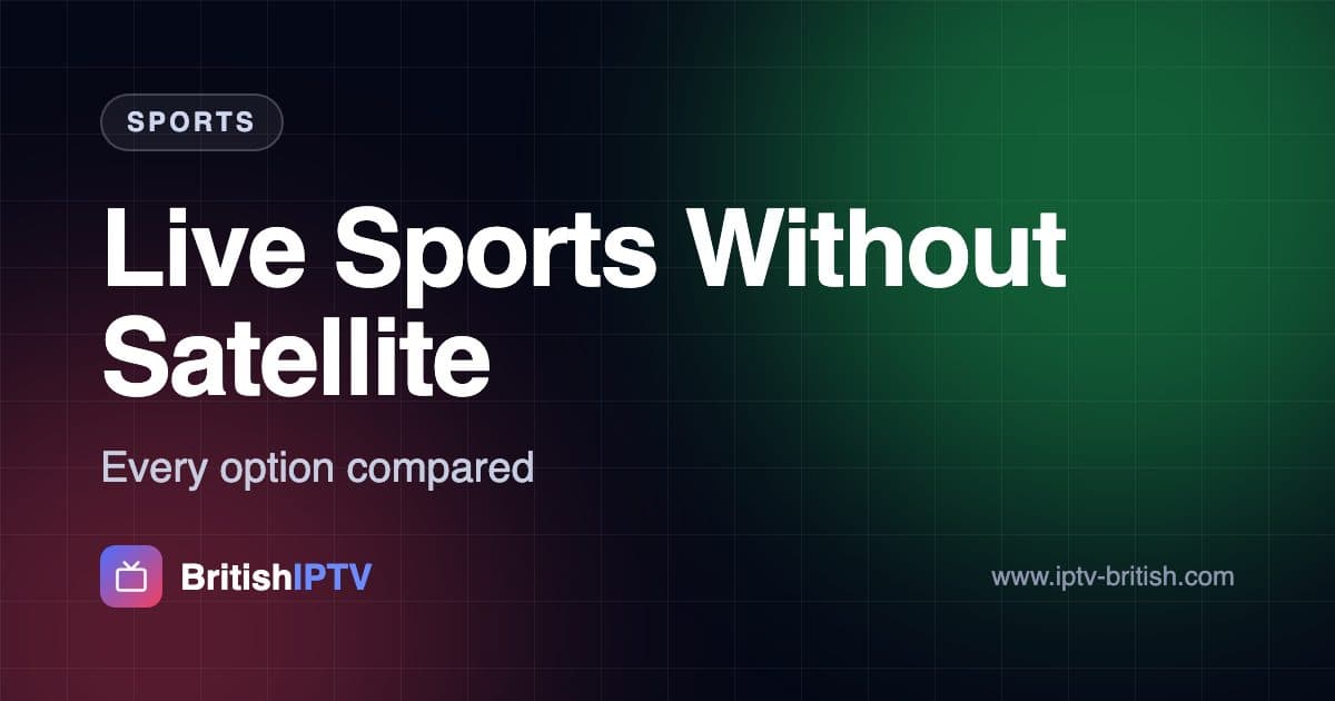 How to watch live sport without a satellite subscription